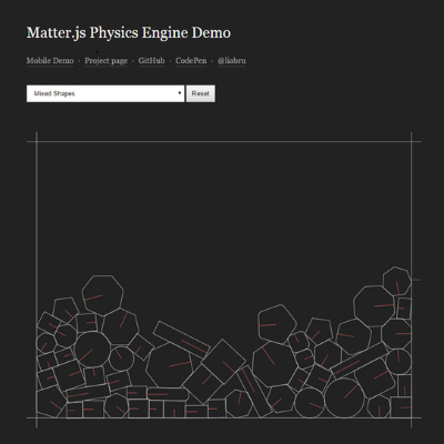 Obrázek ke článku Nový webový javascriptový engine pro práci s 2D objekty – Matter.js 